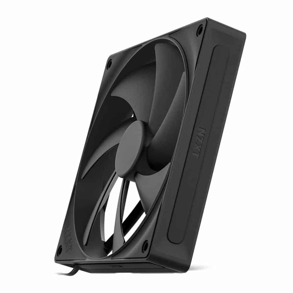 (image for) NZXT F140P V2 Black Static Pressure Single 140mm PWM Fan